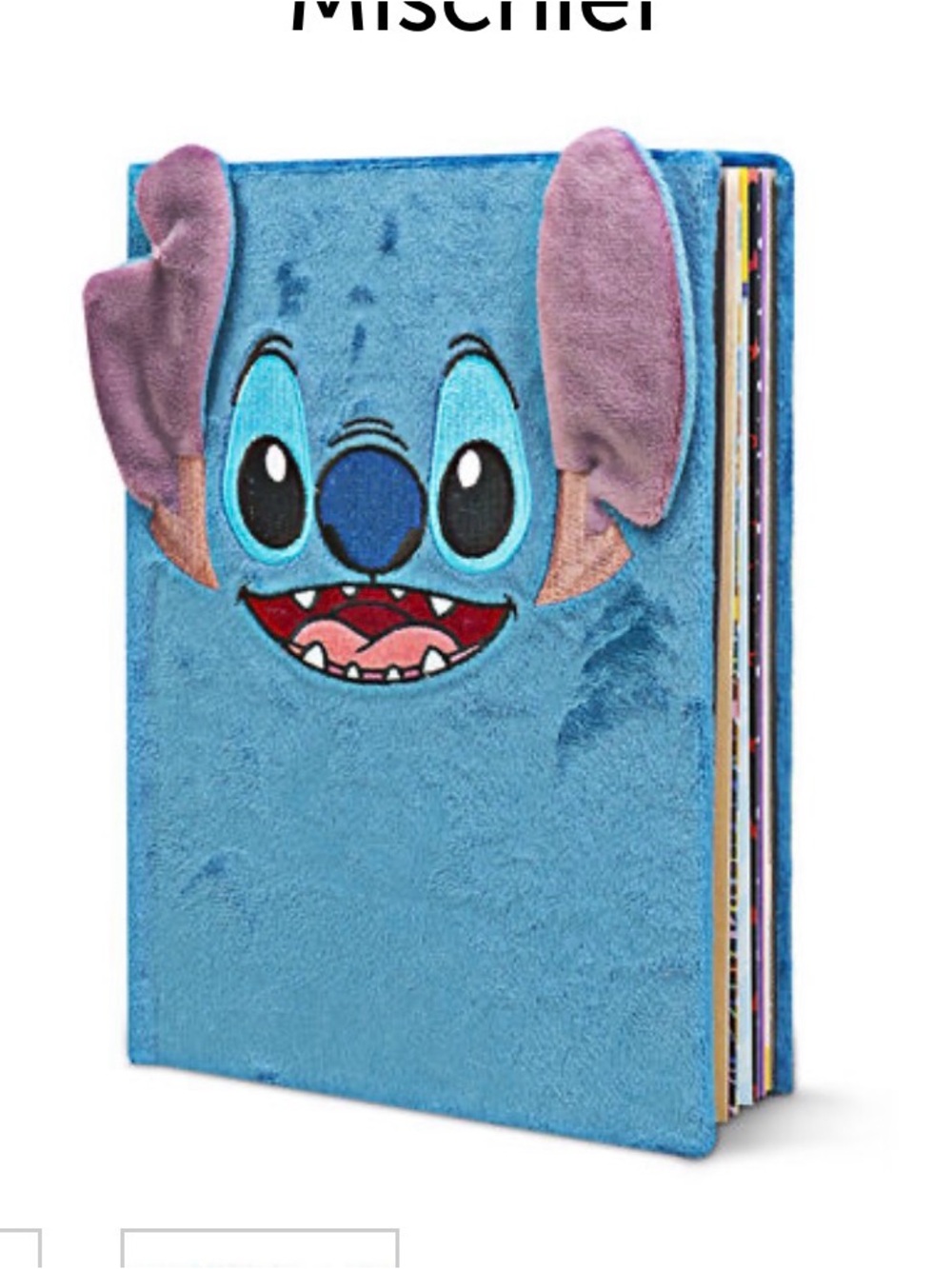 Plush Stitch Book Of Mischief NWT